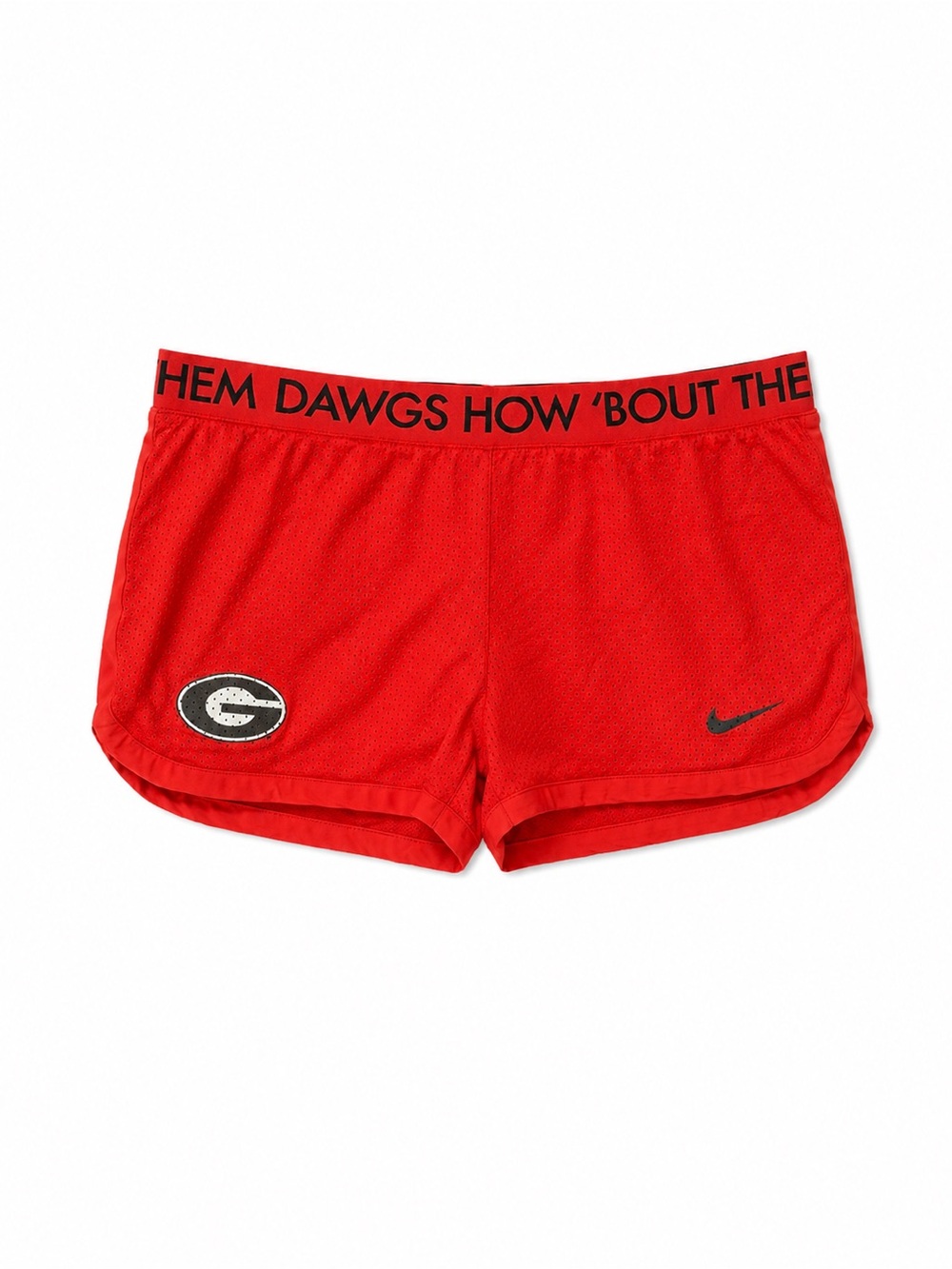 Nike Dri-FIT Georgia Bulldogs Performance Mesh Running Shorts